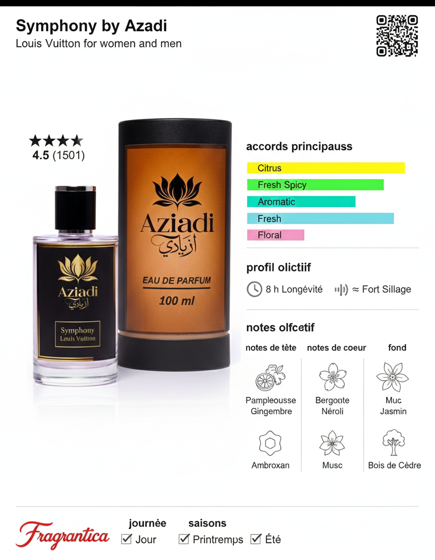 louis vuitton symphony by aziadi